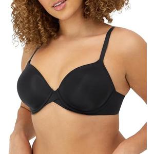 Maidenform Underwire, One Fab Fit Demi T-Shirt, Convertible Bras for Women (32B)