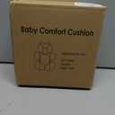 G Ganen Baby Comfort Support Cushion Stroller and Seat Comfort Cushion Insert Liner (Dark Grey)
