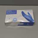 PEIPU Nitrile Disposable Gloves，（Large,100 Pack Powder Free, Cleaning Service Gloves, Latex Free,4Mil,