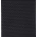 Suction Window Shade Roller Shades- No Drill, Adjustable Privacy Blackout Curtains,Portable & UV Protection,Perfect for Home,Door,Office, Bedroom (Black, 23"x49")