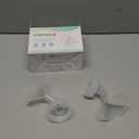 Maymom 17mm Flange and Duckbill Valve Compatible with Spectra S1 S2 9 Plus Not Original Spectra S2 Replacement Pump Parts Flange Duckbill Valve