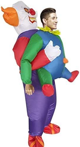 Clown Inflatable Costume Fun Adult Costume, Best Decoration for Parties, Gatherings, Holiday Celebrations and Masquerades