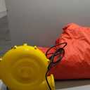 Inflatable Bounce House with Blower, Jumping Castle Slide, Kids Bouncer with Ball Pit, Basketball Rim, Dart Target Game