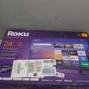 Roku Smart TV 2026 – 24-Inch Select Series, 720p HD TV – Roku TV with Voice Remote – Flat Screen LED Television with Wi-Fi for Streaming Live Local News, Sports, & Movies – Bluetooth Headphone Mode