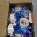 YEPVIE Balloon Pump Electric, Professional Balloon Inflator with 8 Balloon Arch Kits, 2 Working Modes & Dual Nozzle, Portable Air Pump Balloon Blower Machine for Party Decoration (Purple)