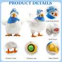 SOMOYA Chicken Laying Egg Toys Electric Plush Crazy Toy Dancing with Sound Music Animals Toy Easter Toys White