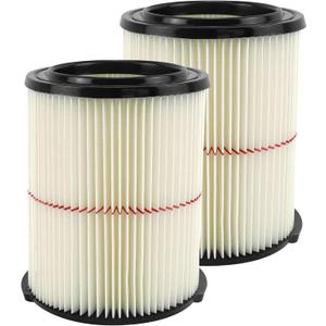 ATXKXE Replacement Filter Fit for Craftsman CMXZVBE38754 fit 5-20 Gallon shop vacuum (Pack of 2)