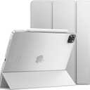 JETech Case ONLY for iPad Pro 11-Inch, 2022/2021/2020/2018 Model, Compatible with Pencil, Cover Auto Wake/Sleep (Silver)
