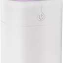 Humidifiers for Bedroom, Personal Desktop Plant Humidifier Indoor 400ML Office Portable Small Humidifier for Travel Oil Diffuser with Night Light Auto Shut-Off