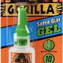 Gorilla Super Glue Gel, 15 g, Clear (24 Pack)