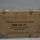 Amazon Basics Large 3-Tier Cat Durable,Pliable Cage Playpen Box Crate Kennel - 35.8"L x 22.4"W x 50.6"H, Black