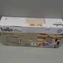 Bella 2 Slice Slim Toaster, Fits-anywhere Kitchenware, 6 Setting Shade Control with Reheat & Cancel Buttons, Fits sourdough, 10 Long Slot, Anti Jam & Auto Shutoff, 900 Watt, Oatmilk