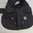 Carhartt Firm Duck Insulated Dog Chore Coat Black , Medium