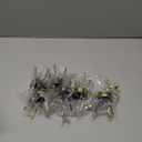 Juegoal Reindeer Tealight Candle Holders, Set of 6 Christmas Decorations Standing Iron Metal with Rustic Bronze Finish, Durable and Rust-Proof Candlestick Holiday Tabletop Centerpiece and Display