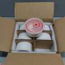 Mfacoy Ramekins with Lids Set of 6, 8 oz Porcelain Creme Brulee Souffle Ramekins with Covers, White Pudding Custard Cups Ramiken for Baking, Small Bowls for Sauces Dessert, Dishwasher and Oven Safe