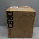 DREO Oscillating Fan for Bedroom, 13 Inch Quiet Table Fans for Home Whole Room, 75ft Powerful Airflow, Desk Air Circulator Fan with Remote, 120 Adjustable Tilt, 4 Speeds, 8H Timer, for Office Desktop