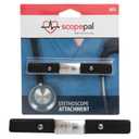 Clip for Stethoscopes, Stethoscope Clip for Doctors, Nurses, Medical Students, Stethoscope Accessory Compatible with 3M Littmann Classic III, Lightweight II S.E, and More, Black