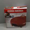 George Foreman Electric Quesadilla Maker, Red, GFQ001 10 Inch