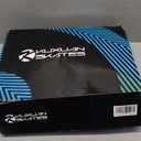 Kuxuan Skates Adjustable Inline Skates for Boys Girls, Kids Roller Skates Ages 4-12 with Light Up Wheels, Teen Skates for Beginner Women (Large-Youth, Red)