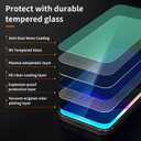 X-it 2 Packs Screen Protector for iPhone 16 Plus 6.7-inch - [Auto-Dust Removal] 9H+ Tempered Glass [10X Military Protection], Bubble Free, Case Friendly (Clear)