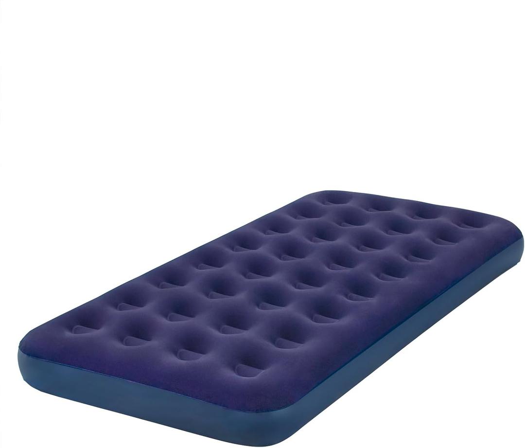Twin Size Air Mattress Inflatable Bed, Blow Up Mattress Camping Sleeping Pad
