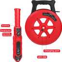 Pipe Locator Underground Pipe Blockage Detector Locators Water Pipe Wall Scanner,Water Pipe Locator Pipeline Underground Diagnostic,Blocking Clogging Scanner for Concrete PVC Water Pipes 100ft