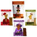 Surreal Bisks Nutritious 4-pack Snack Bundle - Mixed Snack (2oz) & 3 Sticks (3/4oz each) - Banana & Aa, Apple & Cinnamon, and Cassava & Rosemary - Healthy, Vegan, Gluten-Free Treats