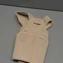 Fit Geno Posture Corrector for Women: Adjustable Lightweight Upper Back Brace for Neck Shoulder & Upper Back Pain Relief - Improve Posture Correct Hunchback Slouching Kyphosis Invisible Under Clothes (XS/S Under Bust 26"-37") (Beige)