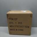 Tiffany Pendant Light Sea Blue Pearl Style Stained Glass Swag Lamp 12X12X34 Inch Ceiling Hanging Light for Living Room Dining Room Bedroom