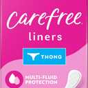 Carefree Thong Regular 49 Count Unscented Liner