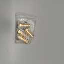 uxcell Hex Coupler 4mm Bore Motor Hex Brass Shaft Coupling Flexible Connector for Car Wheels Tires Shaft Motor 4pcs