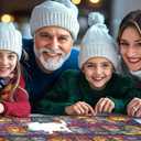 2 x 1000 Piece Puzzles for Adults Clearance, Spider Candy Jar for Adults, Decor Challenge Art Jigsaw Puzzles Birthday Party Games Family, 27.5" X 19.7" Dust Free Puzzle