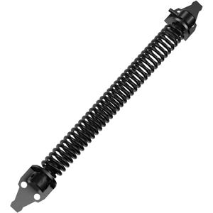 skysen 14" Fence gate Spring self Closing and Adjustable for Wooden or Vinyl Fence,Carbon Steel,Black(gate spring-14)