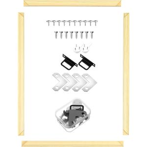 DoubleFill 1 Pack Canvas Stretcher Bars, 16x20 in, Wood Frame Kit
