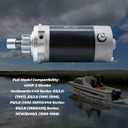 LOONGPART Starter Motor Compatible with Yamaha 2-Stroke Outboard 30HP 40HP CV30EL CV40EL C40 40Q 689-81800-11-00 689-81800-12 689-81800-13