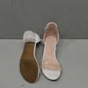Dufannie Girls Sandals Low Heels Dress Pump Ankle Strap Open Toe Flower Girl Wedding Party for Toddler Little Big Kid 13
