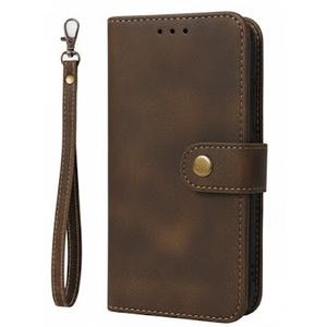 Dibosom Wallet Case for Google Pixel 7 Pro 5G with Wrist Strap Shoulder Strap,Zipper Pocket Multi Card Slot Wallet Cover,PU Leather Seismic Protection Pixel7Pro Pixel7 XL Seven 7Pro 6.7 Brown