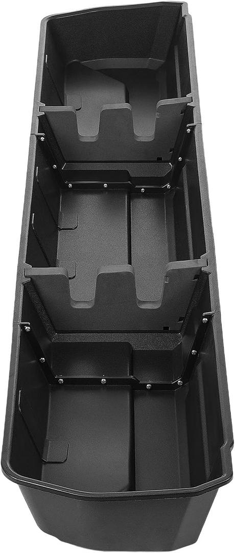 GEARLAST Underseat Storage, Real Under Seat Organizer Compatible with Ram 1500 Crew Cab 2019-2025 Real Under Seat Organizer