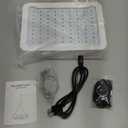 1000w LED Grow Light for Indoor Plants, Full Spectrum Plant Light Growing Lamp for Hydroponic Indoor Plant Veg and Flower for Grow Tent (Actual Power 100W=1000W HPS) (12.6"D x 8.7"W x 1.9"H)