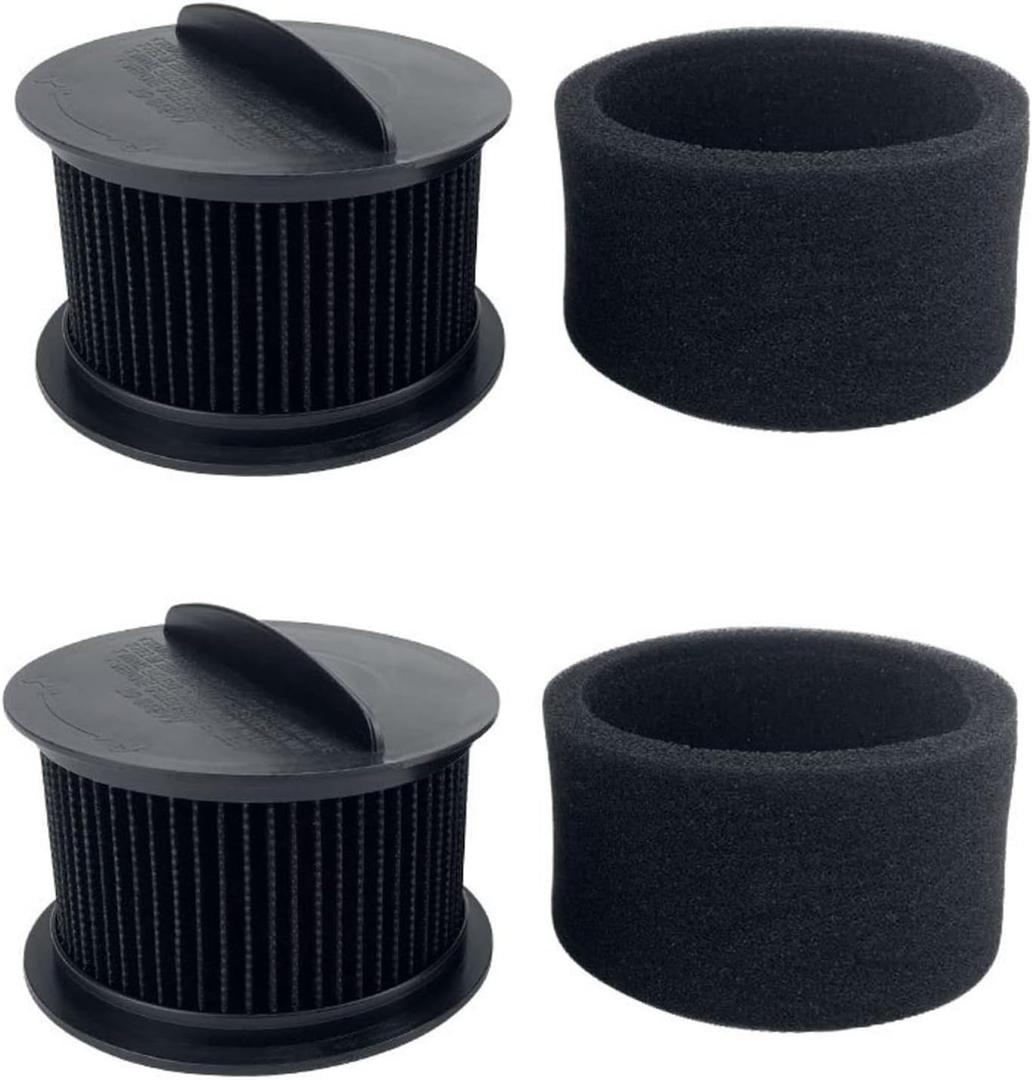 AMSAMOTION 2 Pack Replacement Filters for Bissell Power Force Helix Turbo Inner and Outer Filter Set,Replace Part # 203-7913, 32R9, 73K1,Not Fits Style 9