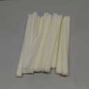 flamecan Ivory Taper Candles, Set of 20 Unscented and Smokeless 10 Inch Taper Candles Long Burning, Paraffin Wax with Cotton Wicks for Burning Approxinately 7-8 Hours Time