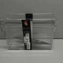 BINO | Plastic Storage Bins, Medium - Deep | THE HANDLER COLLECTION | Multipurpose Organizer Bins | Kitchen Pantry Organizers and Storage | Clear Containers for Organizing Home | Freezer Organizer
