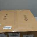 20" Low Profile Flush Mount Wood Fandelier Ceiling Fan with Light