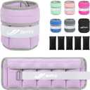 Adjustable Ankle Weights 3LBS Pair with Removable Sandbags for Women & Men