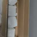 Mumufy 7 Pillar Christmas Candle Holder for Table Centerpiece, Votive Hurricane Candle Holder, 7 Tealight Holders with Metal Tray for Christmas Wedding Dining Table Decorations(Gold)