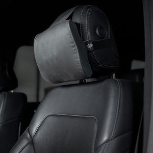 Car Headrest Pillow Memory Foam Soft Neck Support Comfortable Ergonomic Design Car Seat Headrest Pillow Universal Fit Travel Seat Pillow for Pain Relief While Driving Lord AutoFashion (1PC) (Grey)