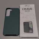 Crave for Samsung Galaxy S22 Case, Shockproof Protection Dual Layer Case for Samsung Galaxy S22 5G (6.1 inch) - Forest Green