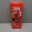 17-Piece Heavy Duty Grease Gun Kit: 14oz Grease Tube Flexible Hose Bearing Grease Pump 8000 PSI Pistol Grip Grease Guns Tool Marine Durable Connectors Adapters Extension Tubes Nozzle Easy Operation