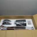 VACILL Wood Flush Mount Ceiling Fan with Light and Remote, 52 inch Low Profile Wooden Fan with 3 Blades, 6 Speed, LED Dimmable, Reversible DC Motor (Dark Brown, Wood)