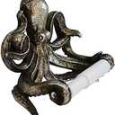 Quadow Decorative Swimming Octopus Toilet Paper Holder - Bathroom Decor